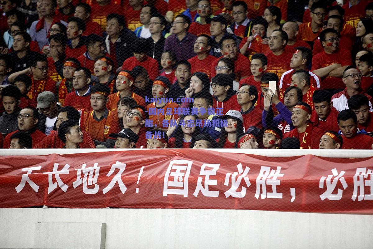 国内足球联赛争霸正酣，各队斗志昂扬积极备战！